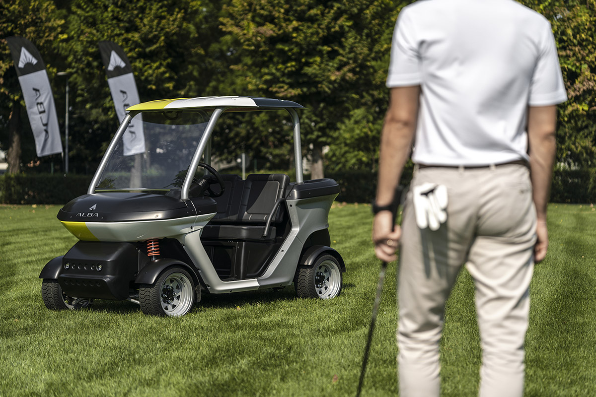 Electric vehicles for golf clubs